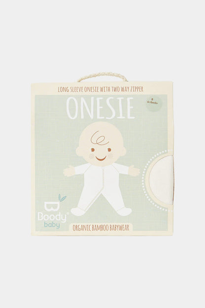 Boody - Long Sleeve Onesie with Two Way Zipper
