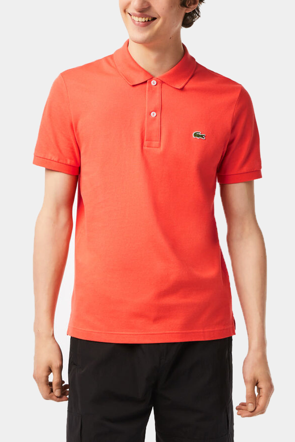 Lacoste Shirt Polo Slim Fit From A Fine Peak