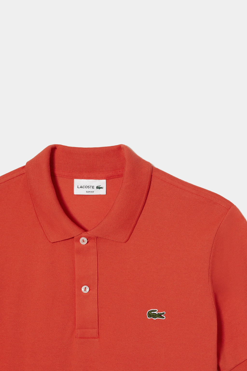 Lacoste Shirt Polo Slim Fit From A Fine Peak