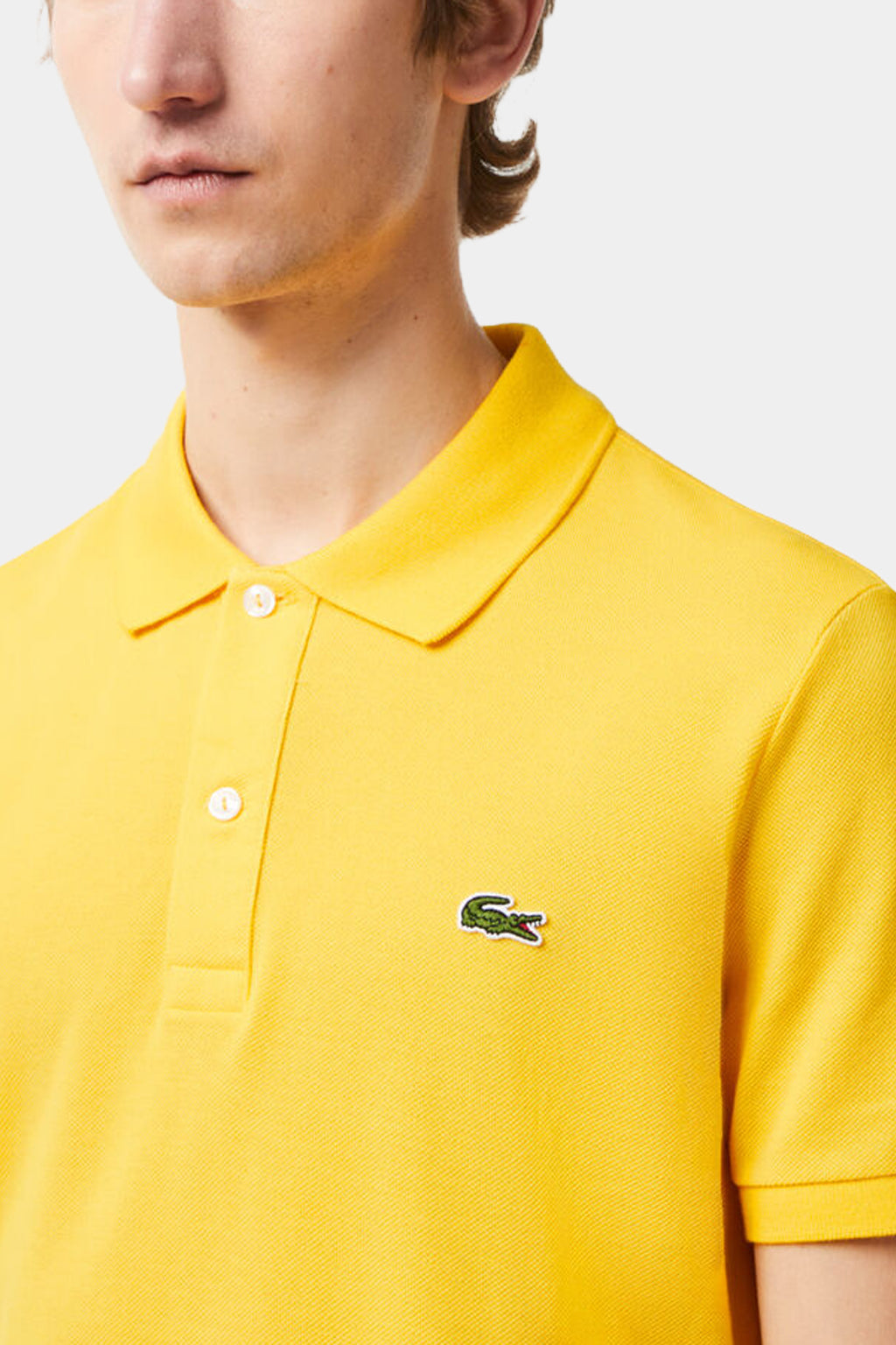 Lacoste Shirt Polo Slim Fit From A Fine Peak