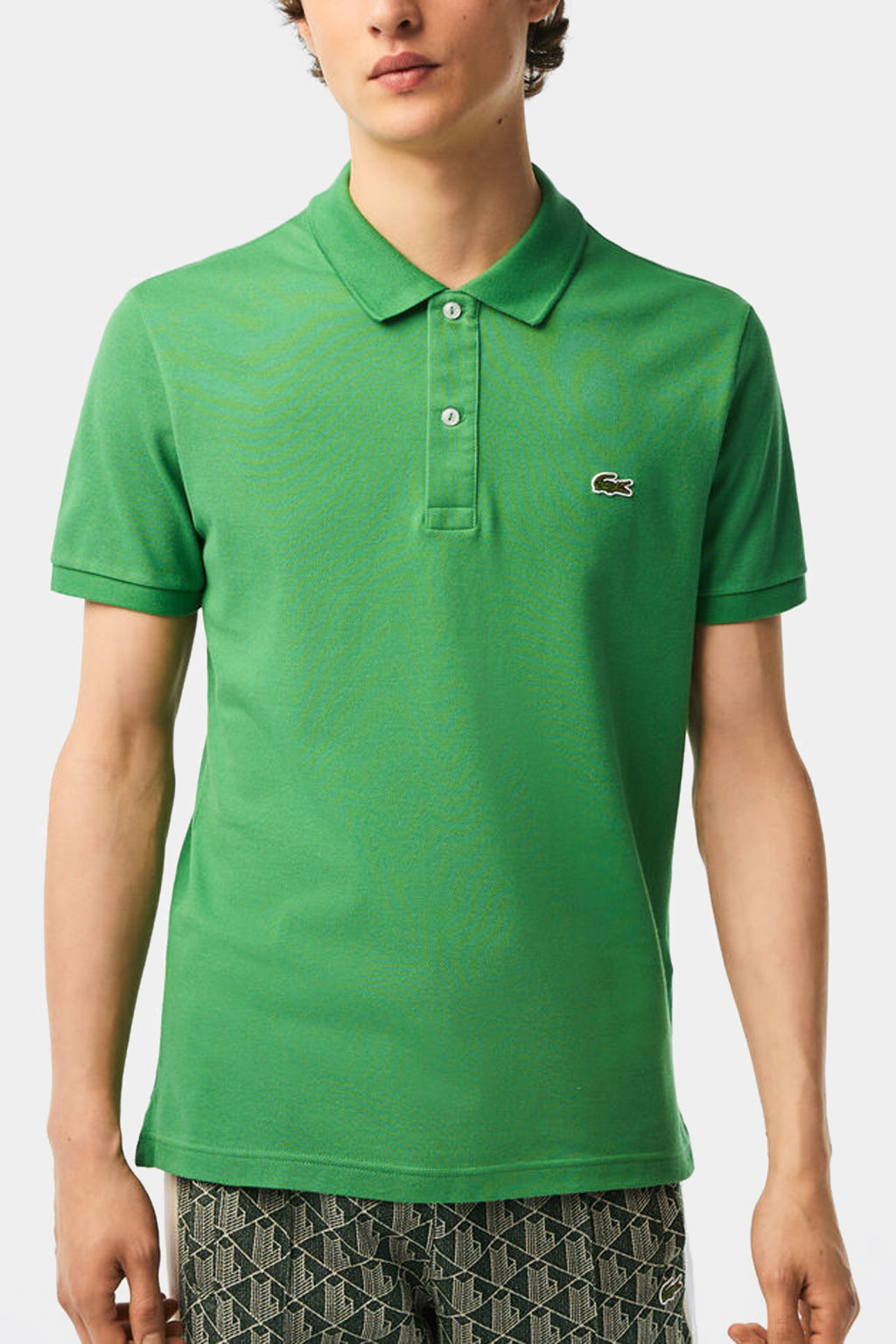 Lacoste Shirt Polo Slim Fit From A Fine Peak