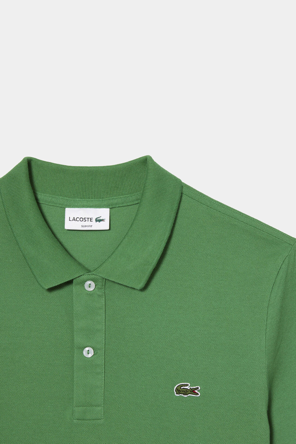 Lacoste Shirt Polo Slim Fit From A Fine Peak