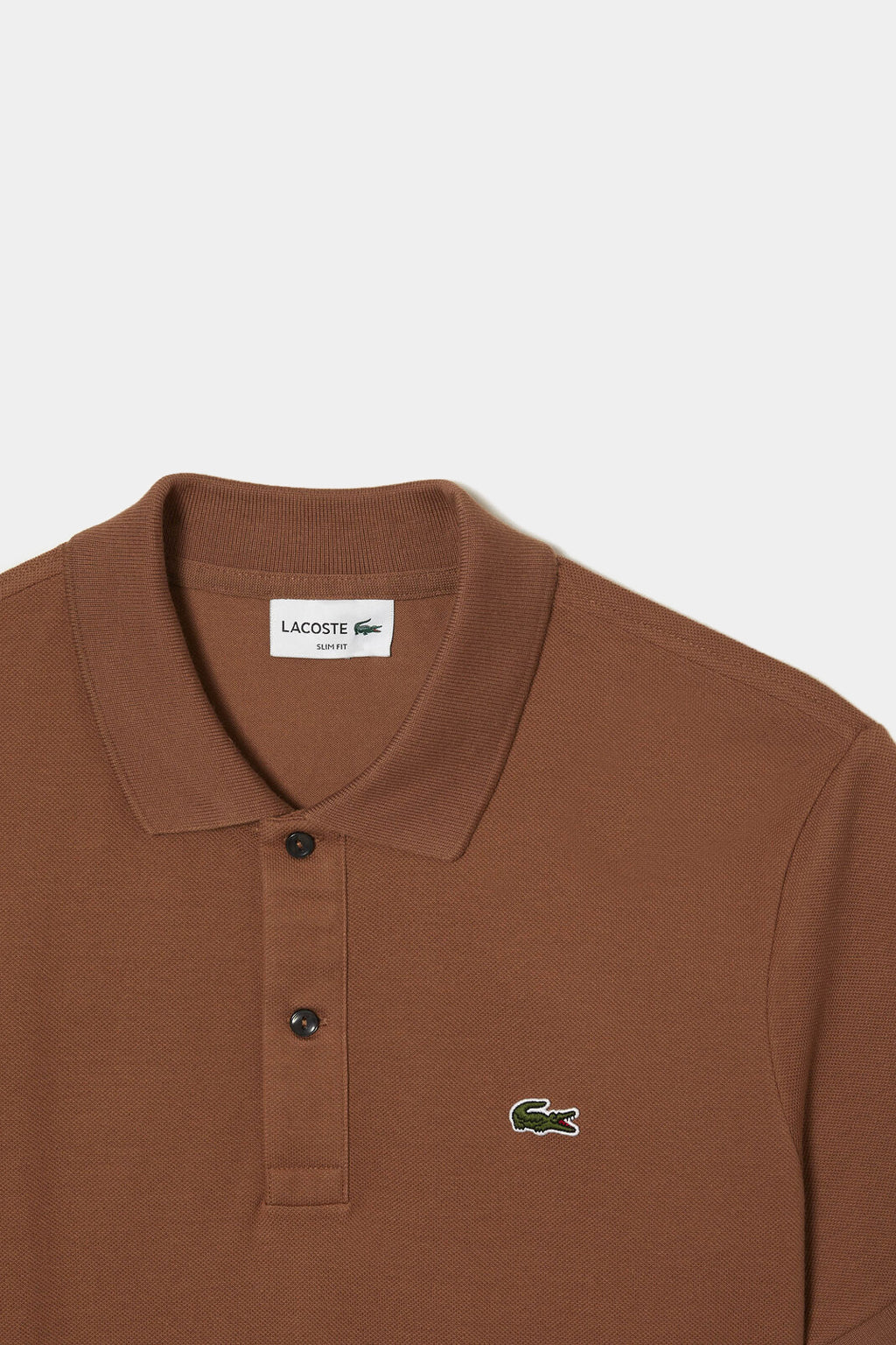 Lacoste Shirt Polo Slim Fit From A Fine Peak