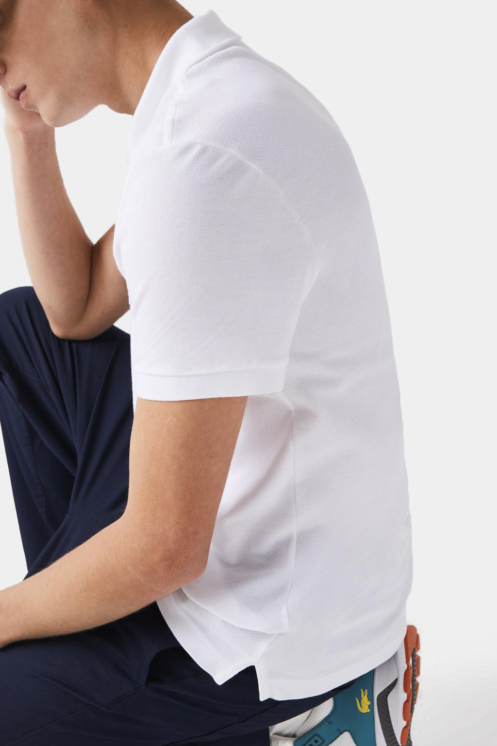 Lacoste Shirt Polo Slim Fit From A Fine Peak