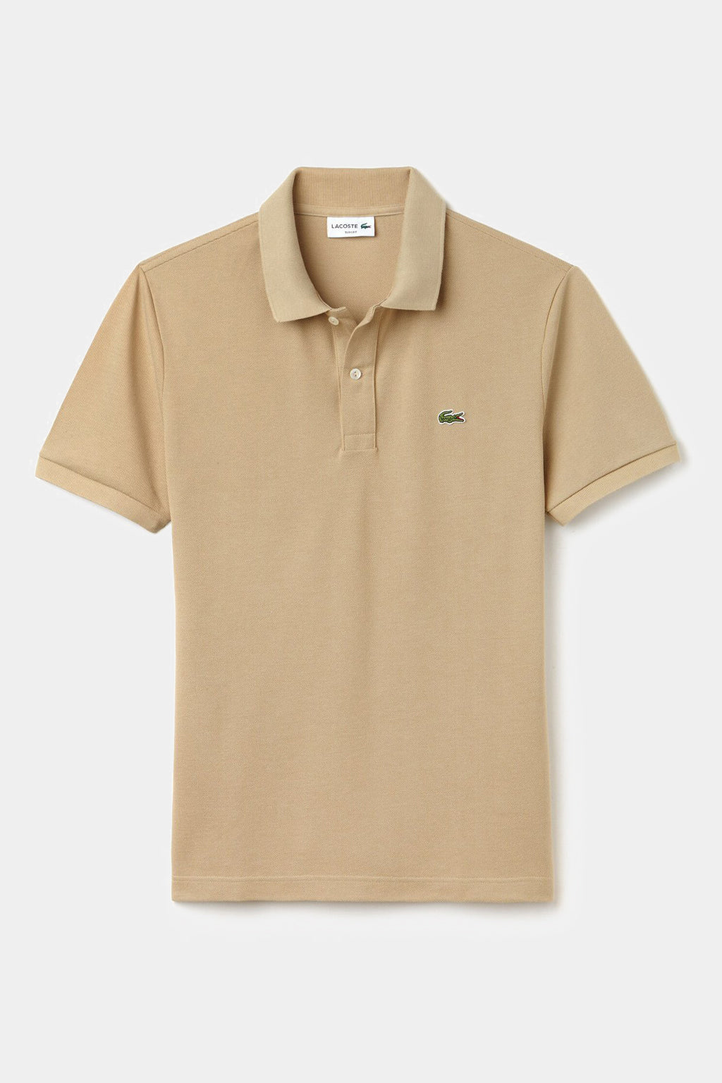 Lacoste Shirt Polo Slim Fit From A Fine Peak