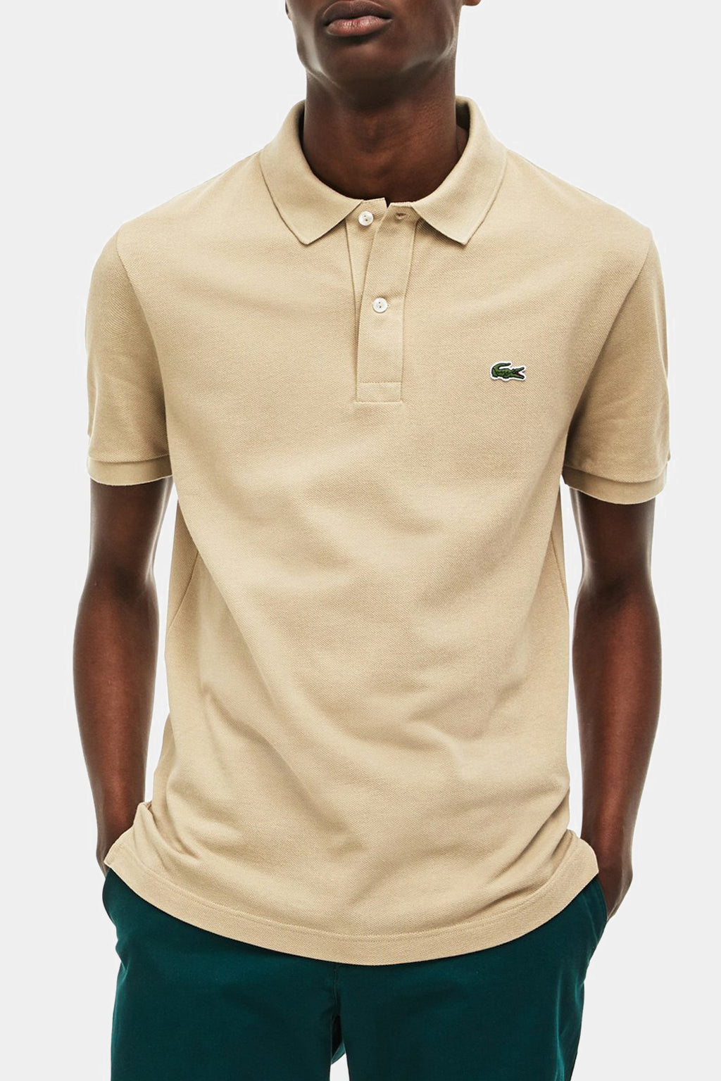 Lacoste Shirt Polo Slim Fit From A Fine Peak