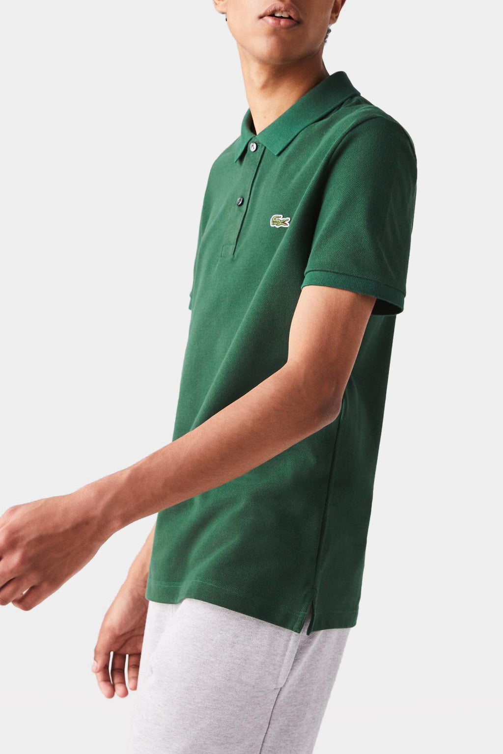 Lacoste Shirt Polo Slim Fit From A Fine Peak