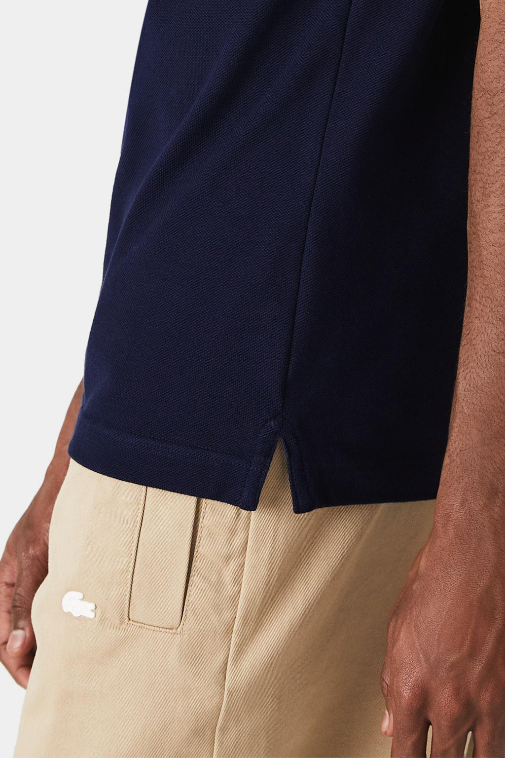 Lacoste Shirt Polo Slim Fit From A Fine Peak