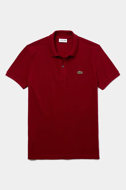 Lacoste Shirt Polo Slim Fit From A Fine Peak
