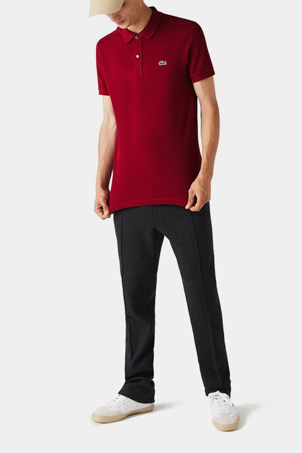Lacoste Shirt Polo Slim Fit From A Fine Peak
