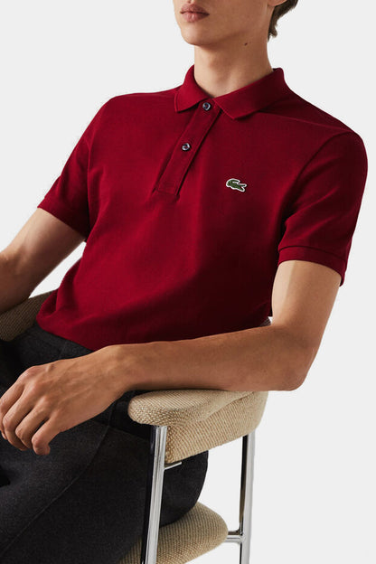 Lacoste Shirt Polo Slim Fit From A Fine Peak
