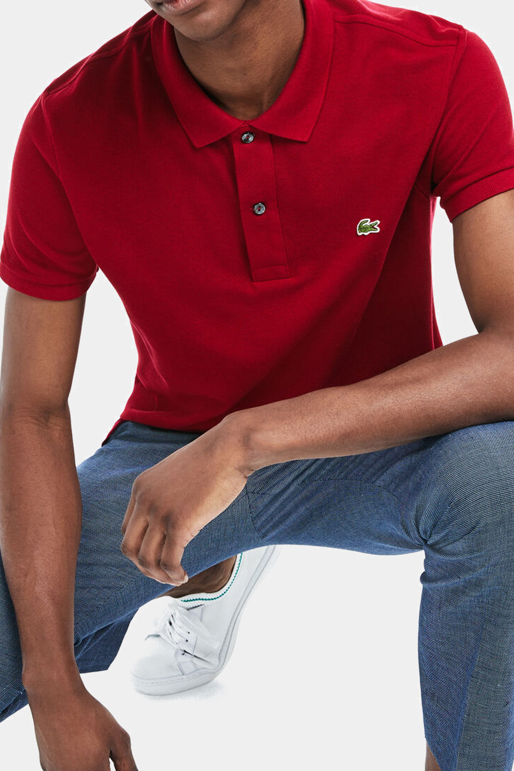 Lacoste Shirt Polo Slim Fit From A Fine Peak
