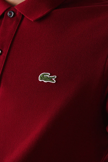 Lacoste Shirt Polo Slim Fit From A Fine Peak