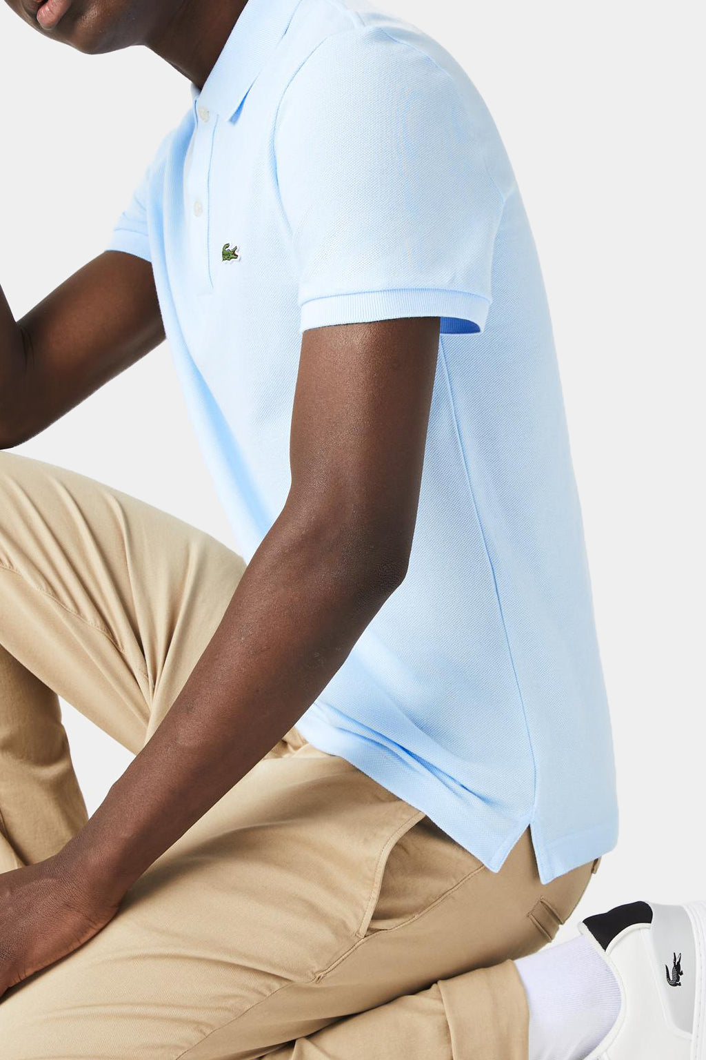 Lacoste Shirt Polo Slim Fit From A Fine Peak