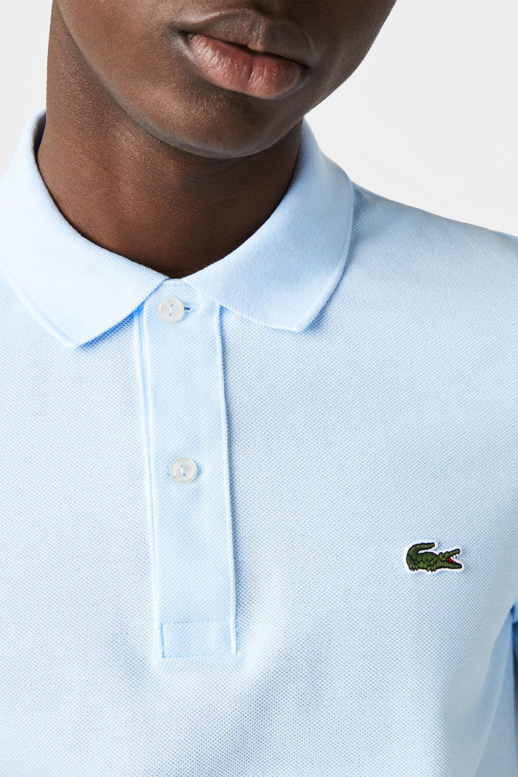 Lacoste Shirt Polo Slim Fit From A Fine Peak