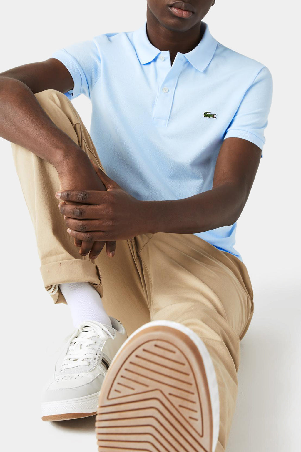 Lacoste Shirt Polo Slim Fit From A Fine Peak