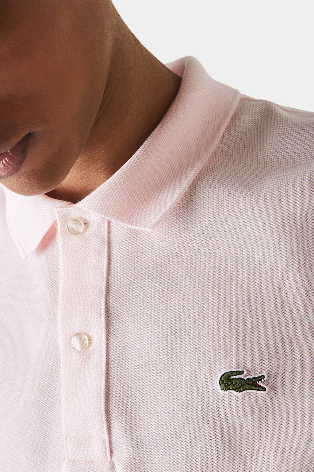 Lacoste Shirt Polo Slim Fit From A Fine Peak