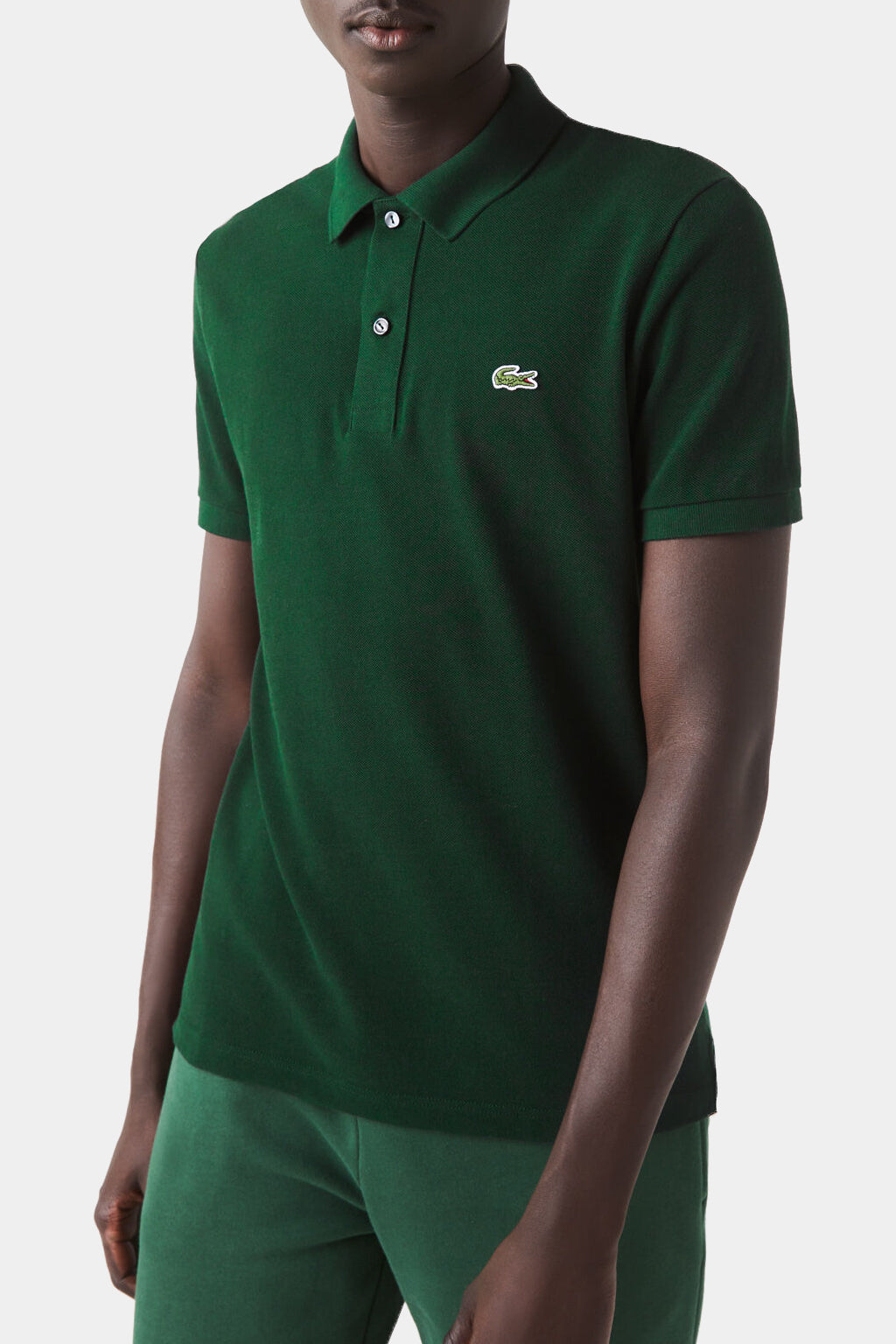 Lacoste Shirt Polo Slim Fit From A Fine Peak