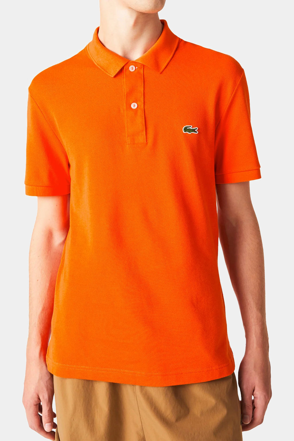 Lacoste Shirt Polo Slim Fit From A Fine Peak