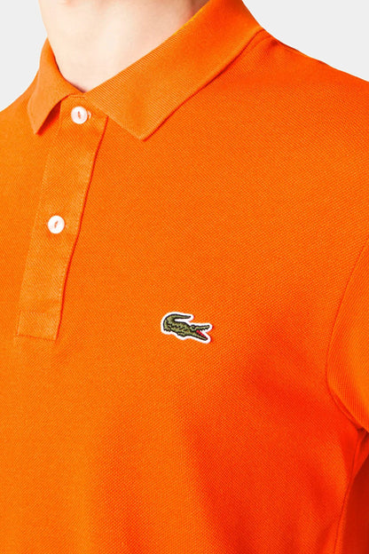 Lacoste Shirt Polo Slim Fit From A Fine Peak