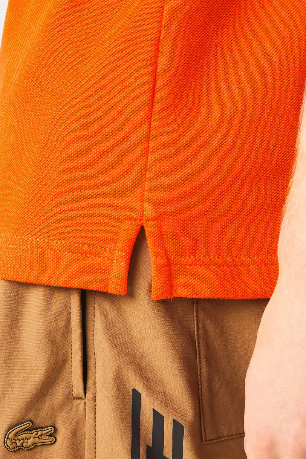 Lacoste Shirt Polo Slim Fit From A Fine Peak