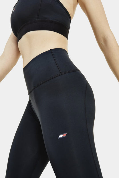 Tommy Hilfiger - Sport Moisture Wicking Skinny Flag Leggings