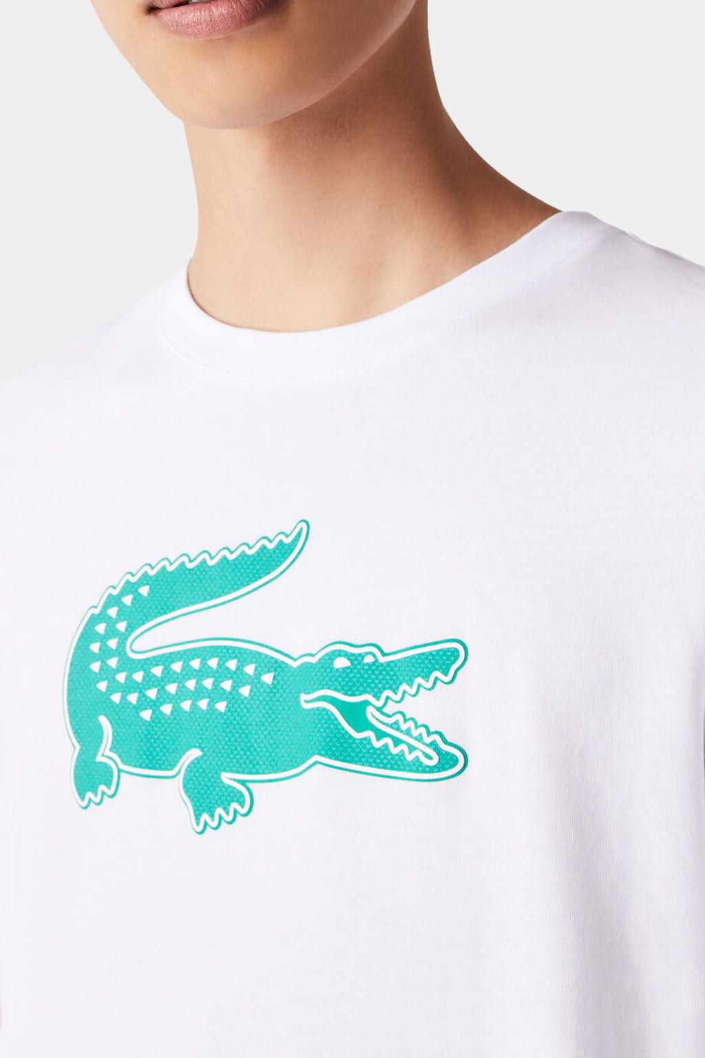 Lacoste - Sport 3d Print Crocodile Breathable Jersey T-shirt