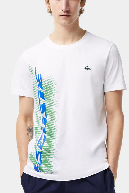 Lacoste - Men’s Lacoste Sport Regular Fit T-shirt With Contrast Branding