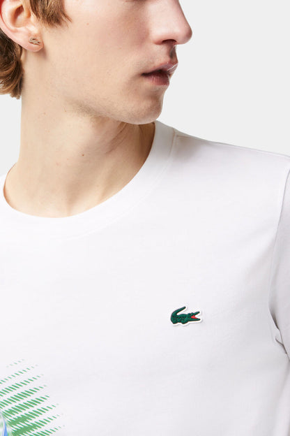 Lacoste - Men’s Lacoste Sport Regular Fit T-shirt With Contrast Branding