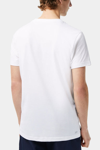 Lacoste - Men’s Lacoste Sport Regular Fit T-shirt With Contrast Branding