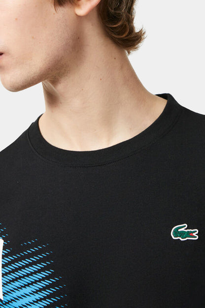 Lacoste - Men’s Lacoste Sport Regular Fit T-shirt With Contrast Branding