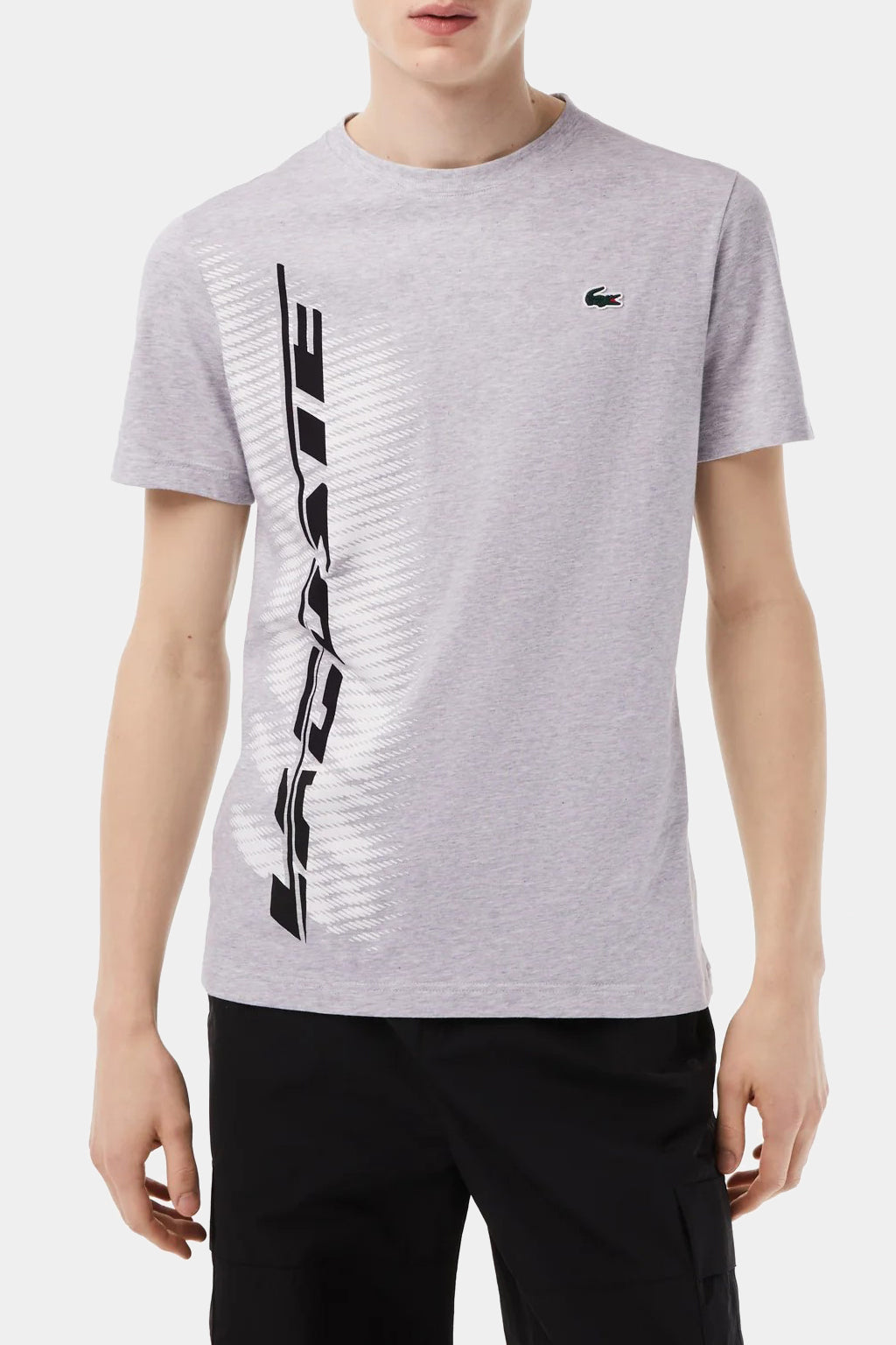 Lacoste - Men’s Lacoste Sport Regular Fit T-shirt With Contrast Branding