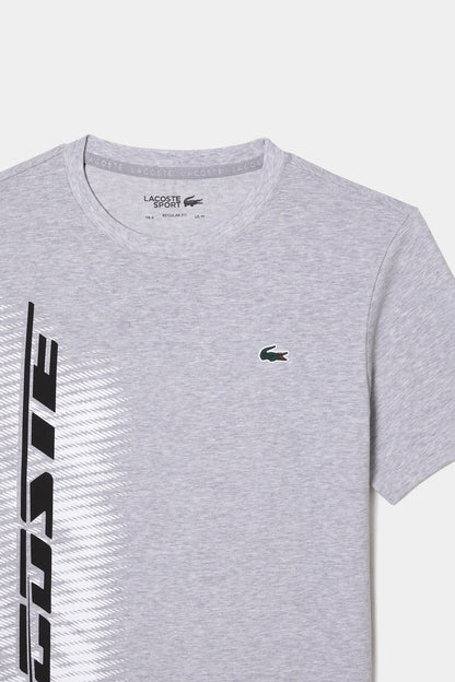 Lacoste - Men’s Lacoste Sport Regular Fit T-shirt With Contrast Branding