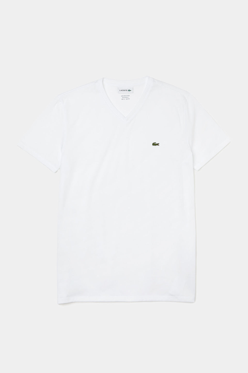 Lacoste V-neck Pima Cotton Jersey T-shirt