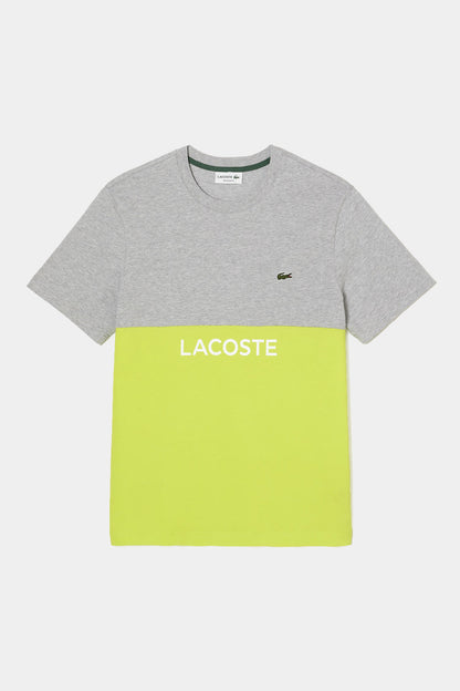 Lacoste - Men’s Lacoste Regular Fit Cotton Jersey Colourblock T-shirt