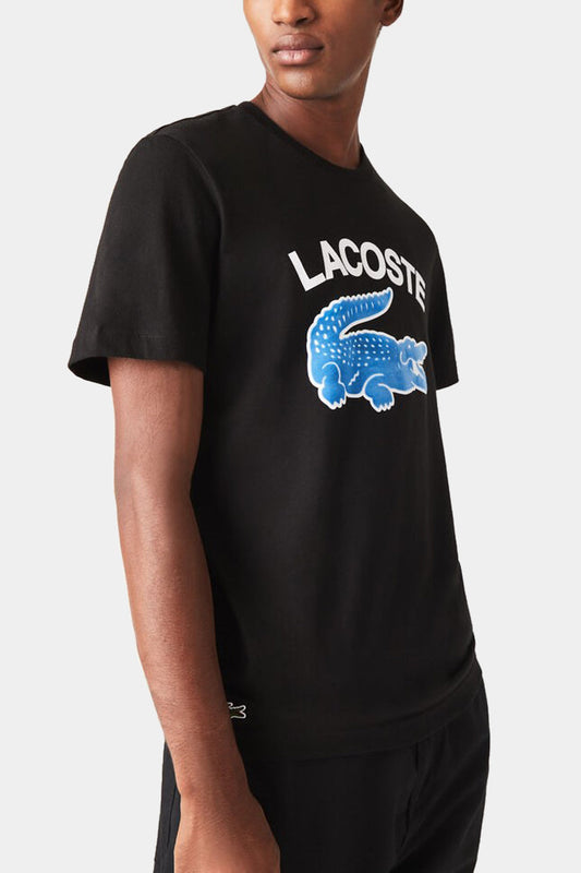 Lacoste - Men's Lacoste Regular Fit Crocodile Print T-shirt