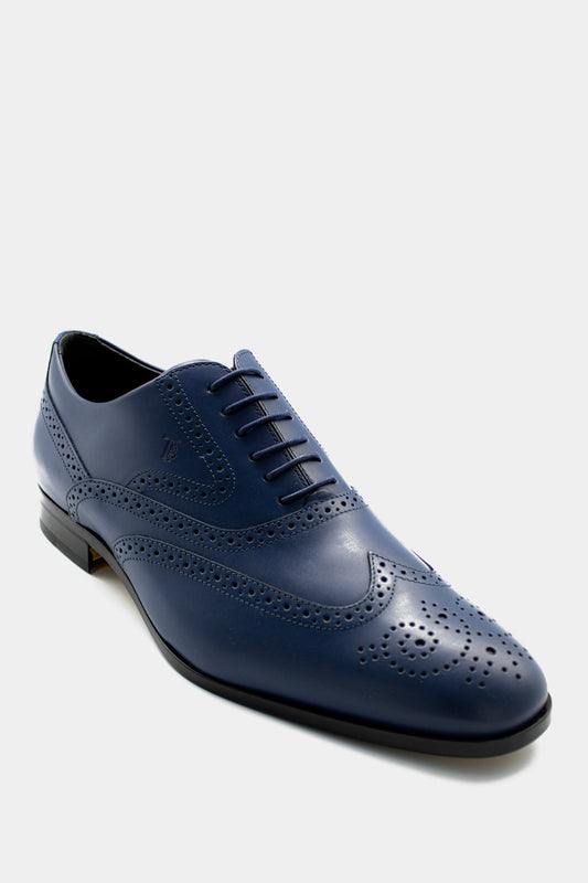 Tod's - Men's Perforated Leather Lace-Up Oxford Shoes