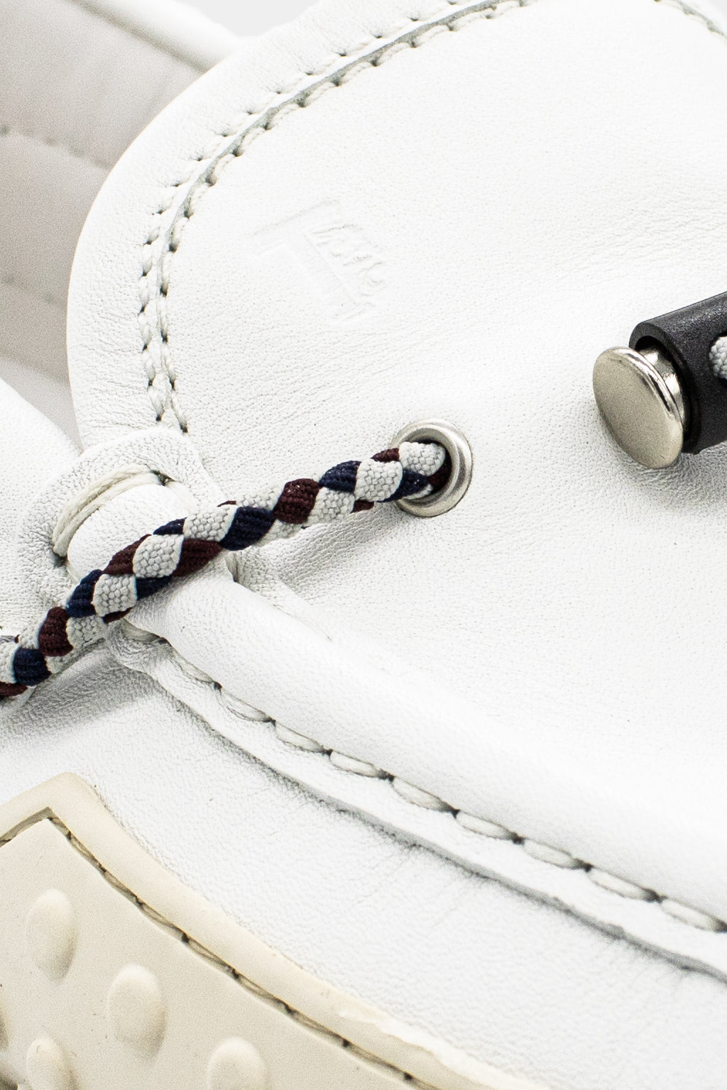 Tod's - Men's White Leather Gommino Loafers