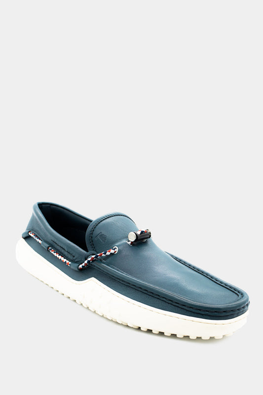 Tod's - Men's Light Blue Gommino Leather Loafers