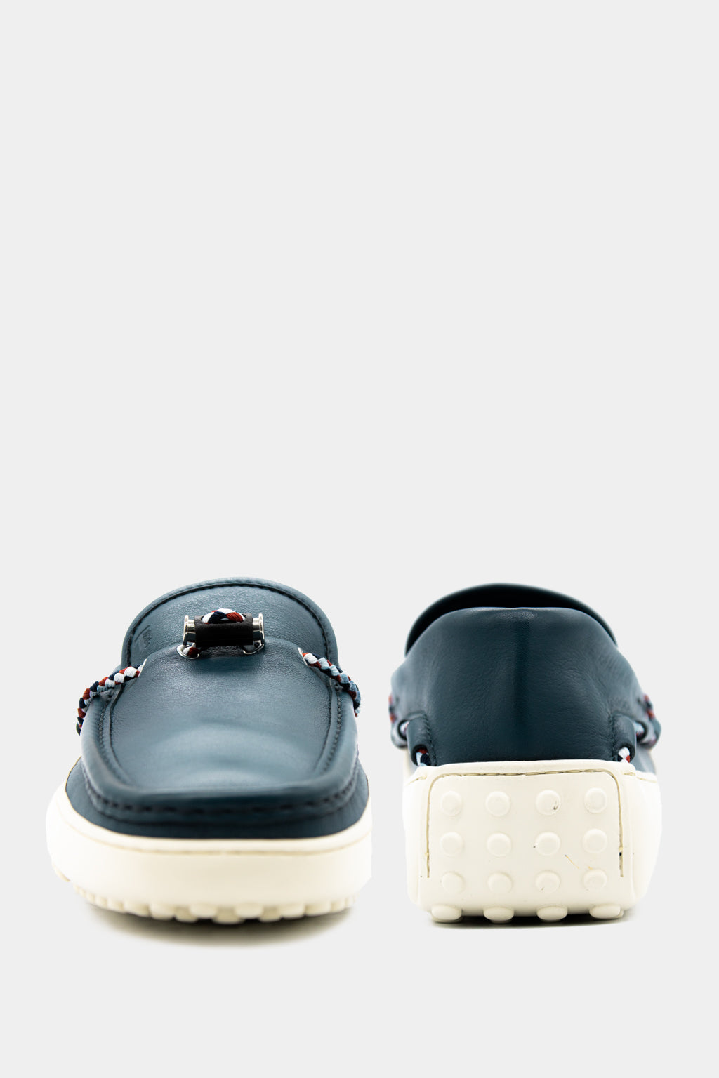 Tod's - Men's Light Blue Gommino Leather Loafers