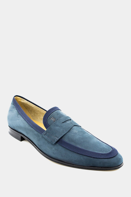 Tod's - Regimental Suede Moccasins